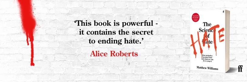 Alice Roberts quote "This book is powerful - it contains the sacred to ending hate"